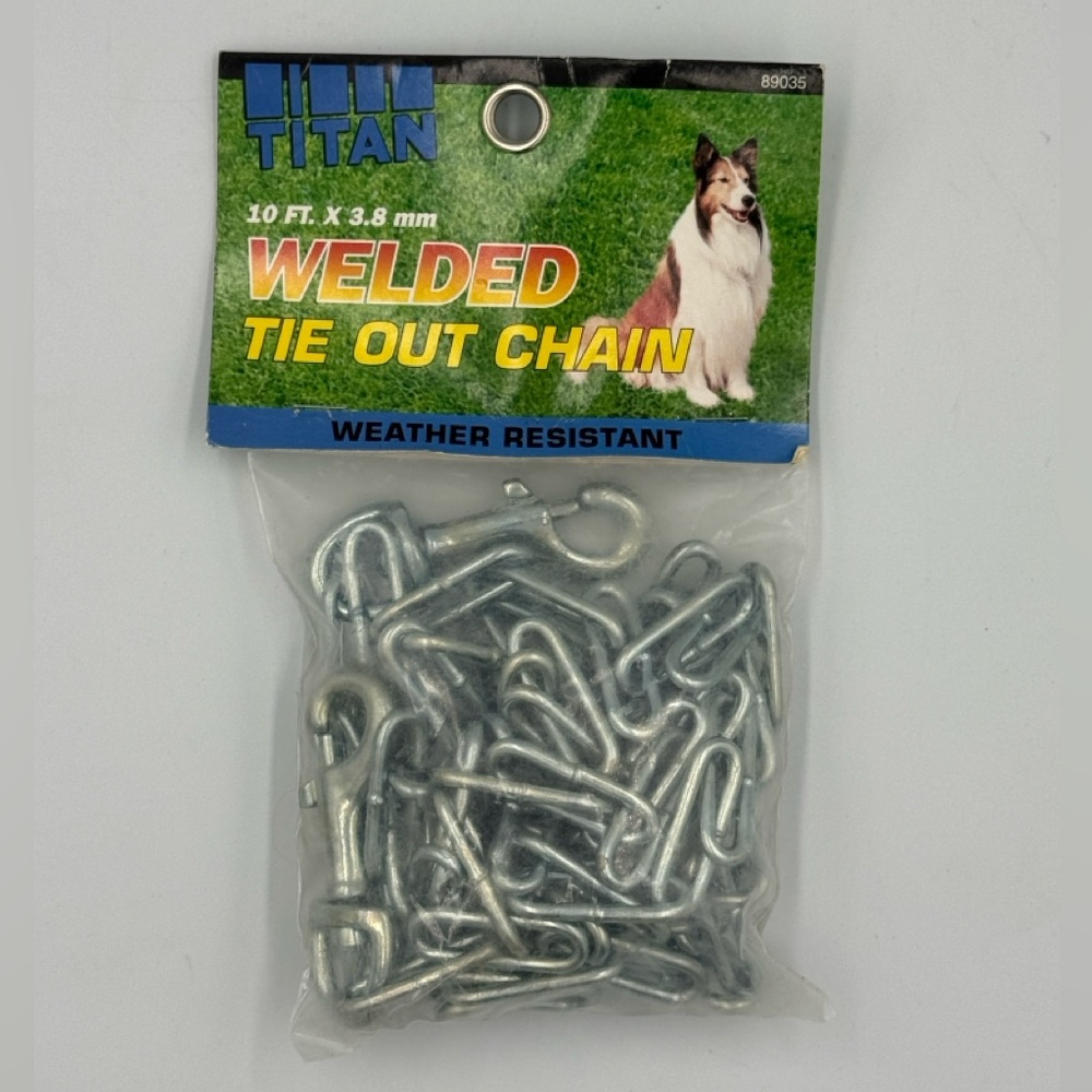 Titan Welded 10ft Tie Out Chain for Dogs